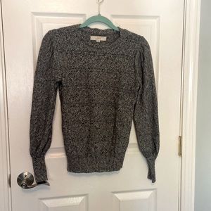 Loft Black Knit Sweater